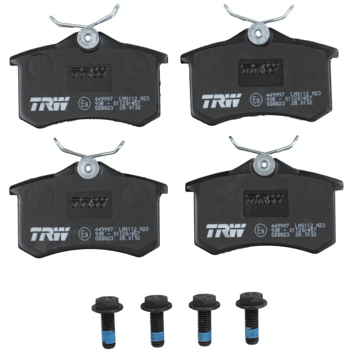 TRW Arka Fren Balatası Renault Megane II VW A3 Golf Passat Vento Jetta Octavia Cordoba Ibiza Toledo P405 WVA21589