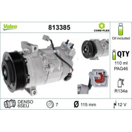 VALEO 813385 Kompresör Renault Megane III Scenic III 1.4 16V 2.0 Dci