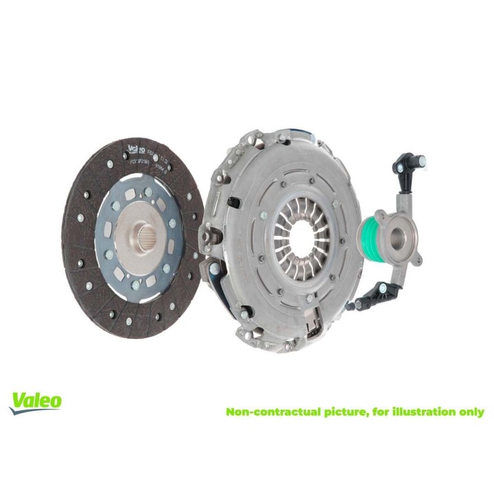 Debriyaj Seti (Baskı+Disk+Rulman) Fiat Ducato 2.3 JTD 06 (2006- +) VALEO 834037