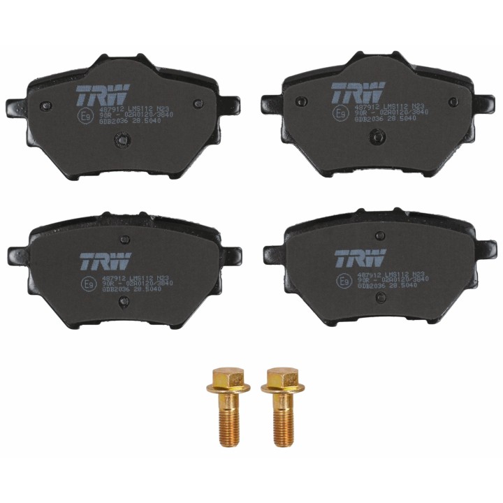 TRW Disk Fren Balatas Arka Citroen C4 Grand Picassoii 1.2 1.6 13- C4 Spacetourer 18- Grand C4 1.2 1.5 1.6thp 2.0 Bluehdi Ds4 Ii 