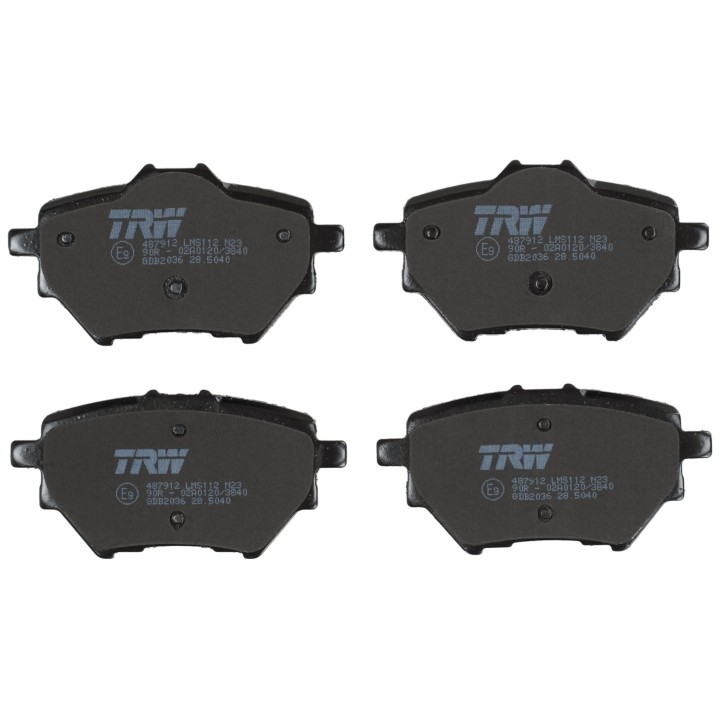 TRW Disk Fren Balatas Arka Citroen C4 Grand Picassoii 1.2 1.6 13- C4 Spacetourer 18- Grand C4 1.2 1.5 1.6thp 2.0 Bluehdi Ds4 Ii 