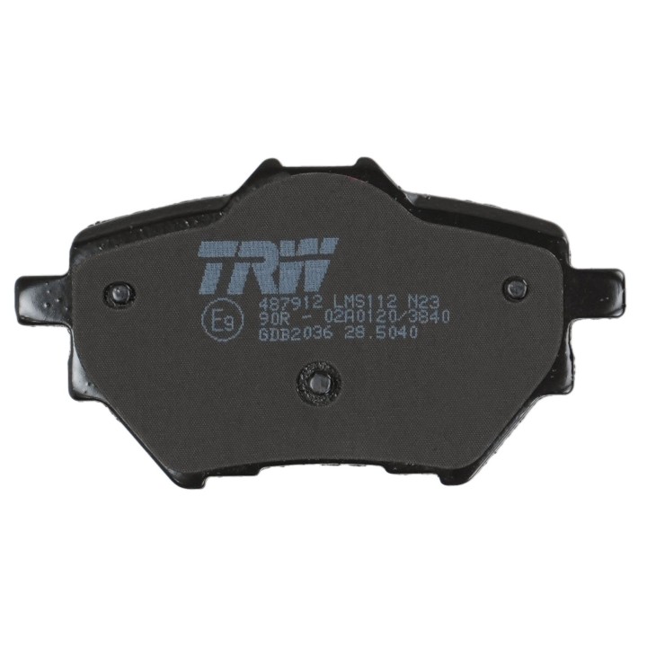 TRW Disk Fren Balatas Arka Citroen C4 Grand Picassoii 1.2 1.6 13- C4 Spacetourer 18- Grand C4 1.2 1.5 1.6thp 2.0 Bluehdi Ds4 Ii 