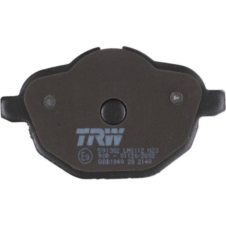 TRW Arka Fren Balatası Bmw 5 Serisi F10 520d 523i 525d 528i 530d 10-16 Bmw 5 Serisi Touring F11520d 523i 525d 528i 16-23 X3 Seri