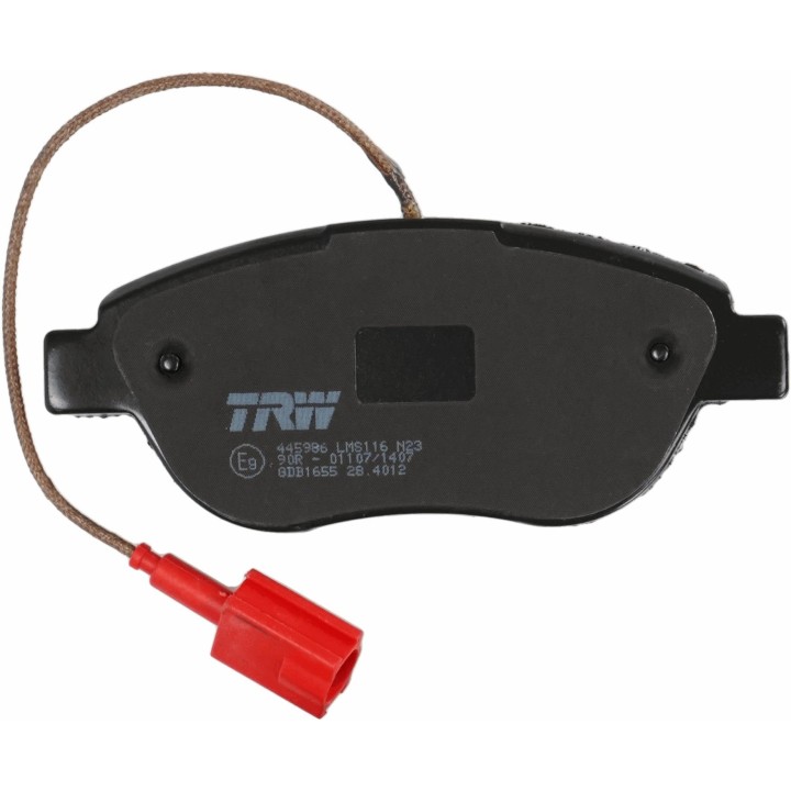 TRW Ön Fren Balatası Fiat Qubo 1.3d Multijet 10- Punto1.2 0.9twinnair Turbo 0.9 Bifuel 12- Grande Punto 1.9d Multijet 06-09 1.t-