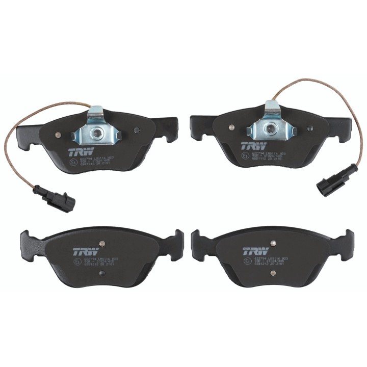 TRW Disk Balata Ön Fişli Alfa Romeo 156 1.6 1.8 1.9 2.4 T.spark 97-05 2.5 V6 24V 97-05 S.wagon 20-06 Gtv Tspark Turbo vb 95-05