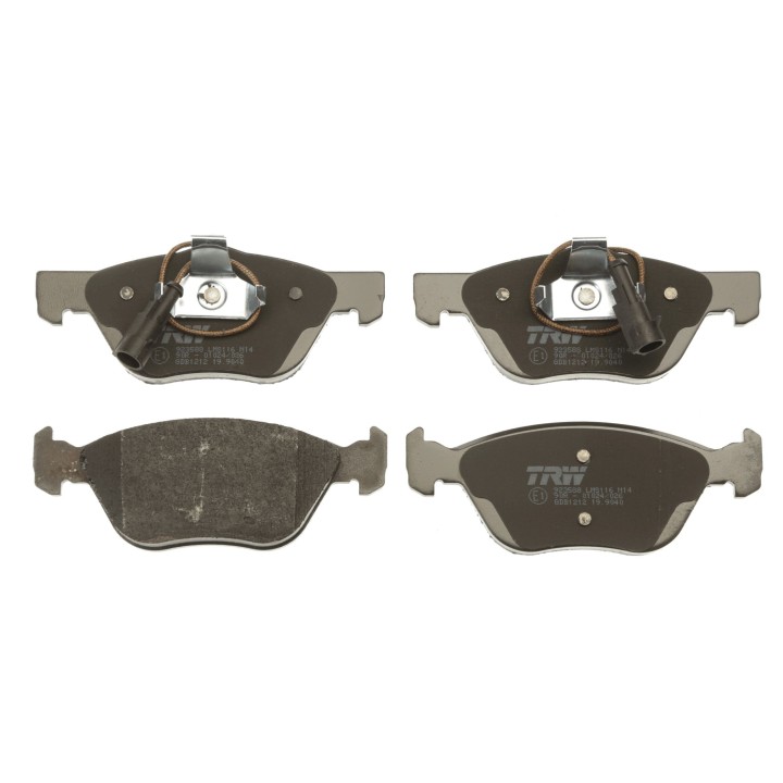 TRW Disk Balata Ön Fişli Alfa Romeo 156 1.6 1.8 1.9 2.4 T.spark 97-05 2.5 V6 24V 97-05 S.wagon 20-06 Gtv Tspark Turbo vb 95-05