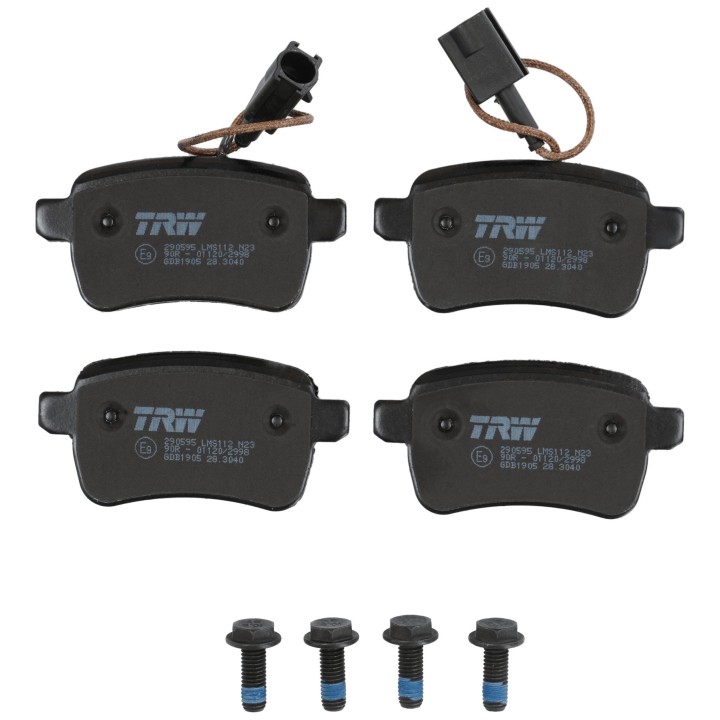 Arka Fren Balatası Alfa Romeo Giulietta 1.6 2.0 Jtdm 10-20 1.4 Tb 10-20 1.4 Bifuel 11-17