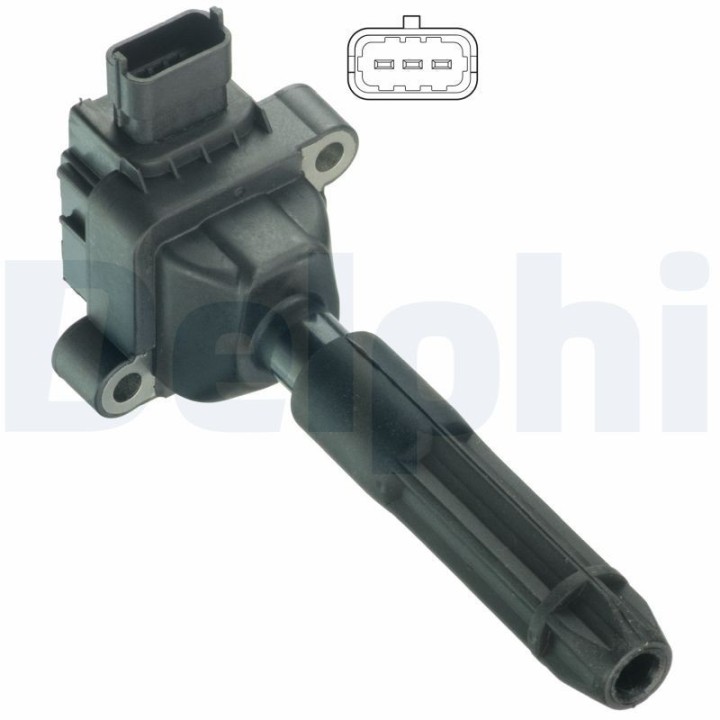 Ateşleme Bobini - Mercedes C180, C200, C230, CLK200, CLK230, SLK200, SLK230 (03/2000 ile 04/2004 arası) GN10604-12B1 Delphi
