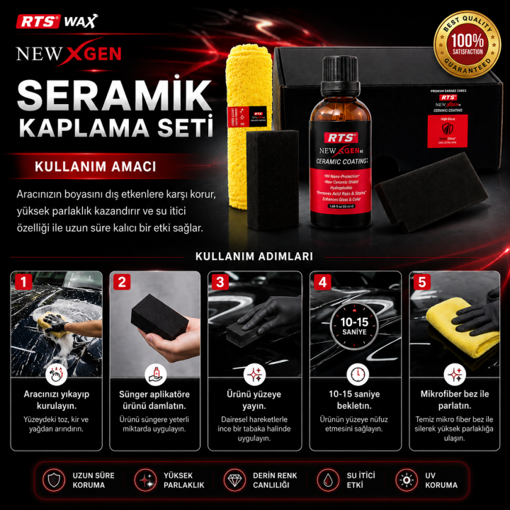 RTSTECH Oto Seramik Kaplama
