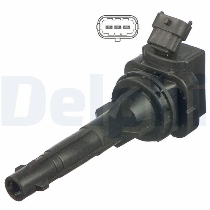 Ateşleme Bobini Toyota Corolla 1.6i 16V Sedan (Gasolina) - GN10203-12B1 Delphi