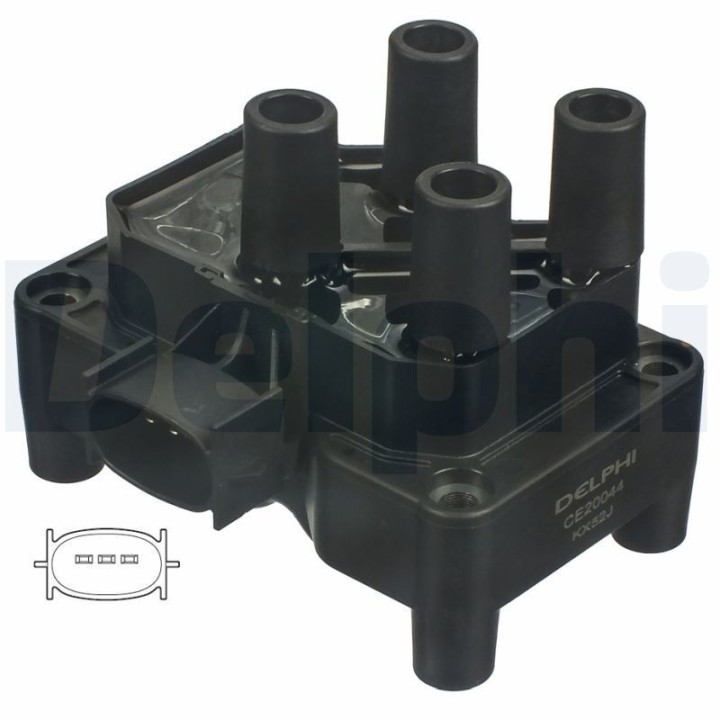 Ateşleme Bobini Ford Escort, Fiesta, Focus, Ka, Mondeo, Connect - CE20044-12B1 Delphi