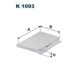Kabin Filtresi (Polen) - Peugeot 307 - 308 - 1007 / Citroen C2 - C3 - C4 I - II - Filtron K1093