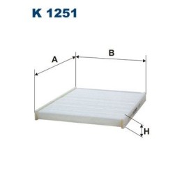 Kabin Filtresi - Ford Fiesta VI (2009+) - Filtron K1251