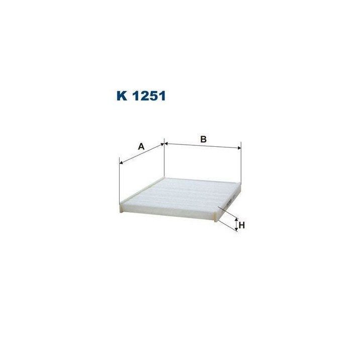 Kabin Filtresi - Ford Fiesta VI (2009+) - Filtron K1251