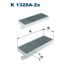 Kabin Filtresi - Peugeot 308 II - Filtron K1328A-2X
