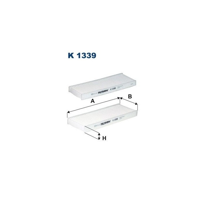 Kabin Filtresi (Polen) - Peugeot 301 (2013+) / Citroen C-elysee (2013+) - Filtron K1339-2X