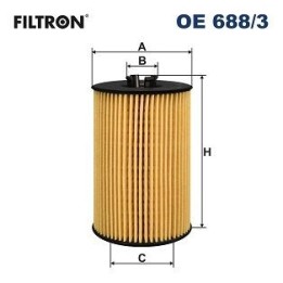 Yağ Filtresi Audi A3 2.0 Tdi (2013 - ) - Filtron OE688/3